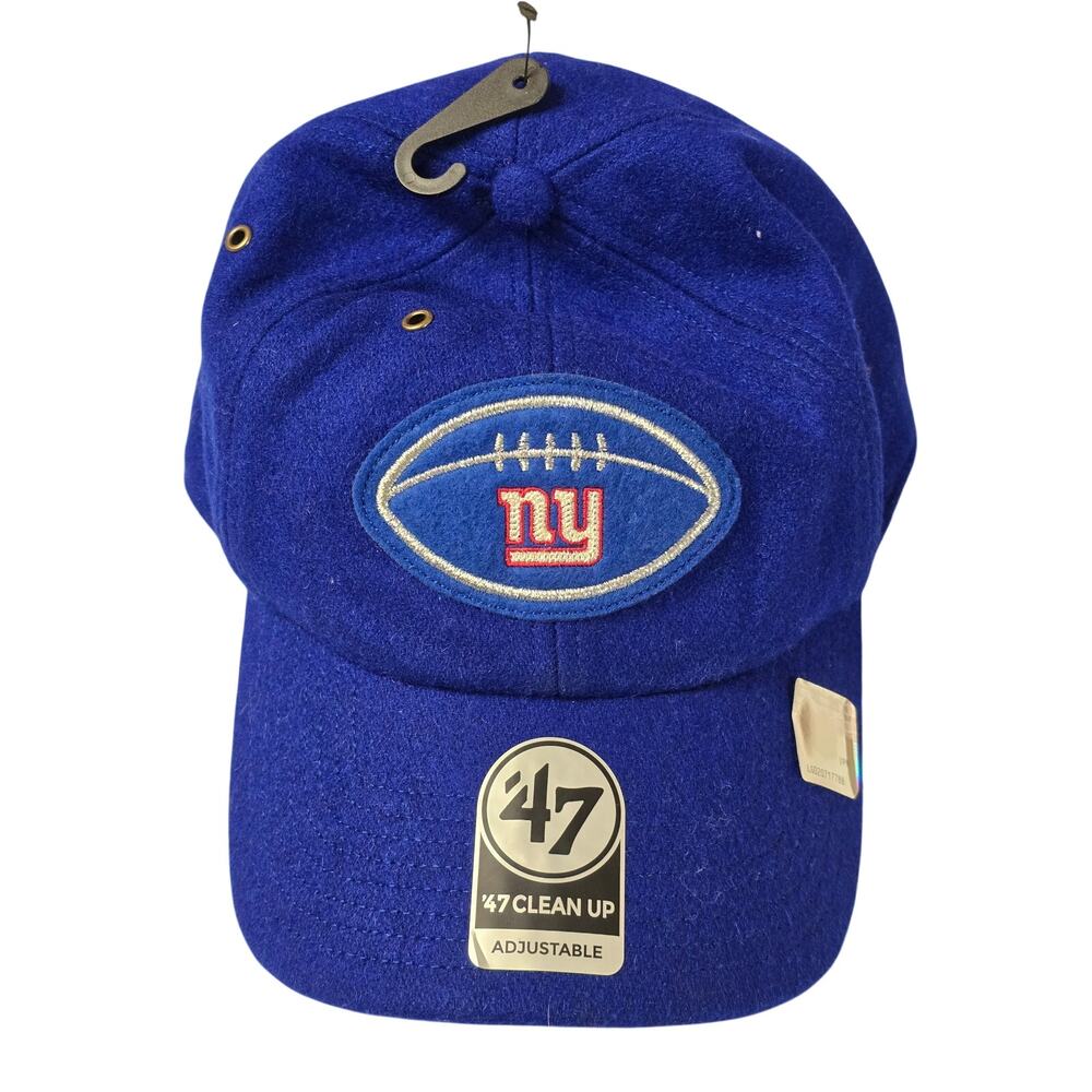 '47 New York Giants Hat Adjustable Strap Stoney Clover Lane Blue Cap NEW